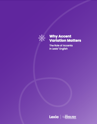 Lexia English Accent Variation Resource Cover