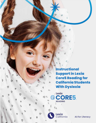 Instructional Support in Core5 for California cover image