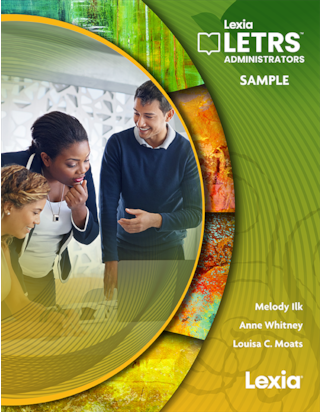 LETRS for Administrators Book Sample Cover