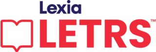 Lexia LETRS logo with a red open book icon and dark blue Lexia above bold red LETRS text.