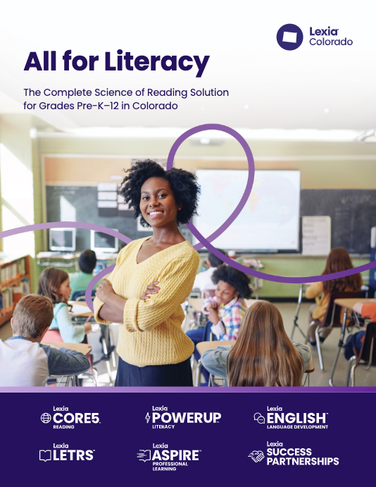 Lexia Product Brochure for Colorado Cover