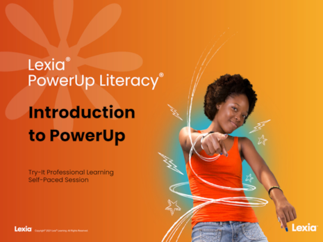 Power Up Intro Screen