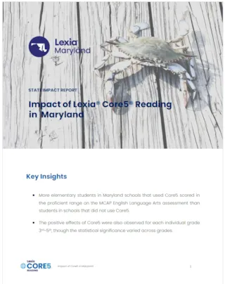 Core5 Maryland Impact Report