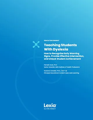 Teaching Students with Dyslexia How to Recognize Early Warning Signs, Provide Effective Intervention, and Unlock Student Achievement