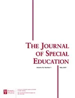 The Journal of Special Education Cover