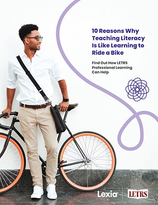 10 Reasons Why Teaching Literacy is like Learning How to Ride a Bike
