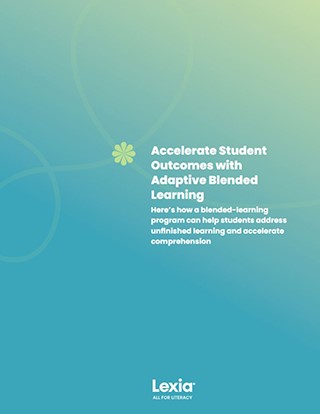 Accelerate Student Outcomes with Adaptive Blended Learning