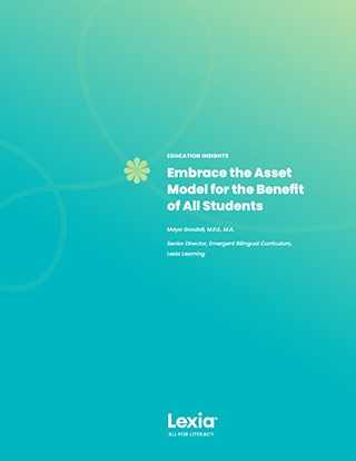 Embrace the Asset Model for the Benefit of All Students