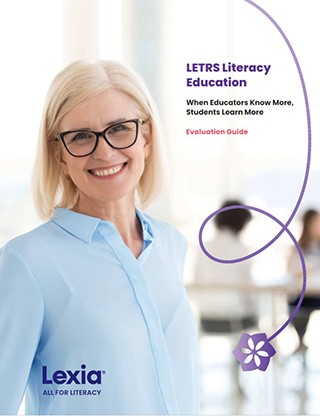 LETRS Literacy Education Evaluation Guide