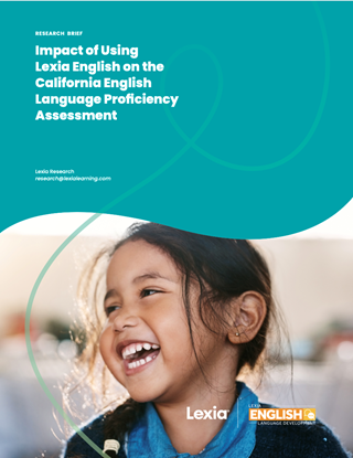 Impact of Using Lexia English on the California English Language Proficiency Assessment Thumbnail Image 